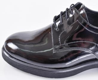 Мъжки официални обувки черни EOBUVKIBG