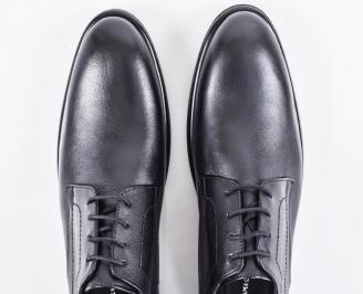 Мъжки официални обувки черни EOBUVKIBG