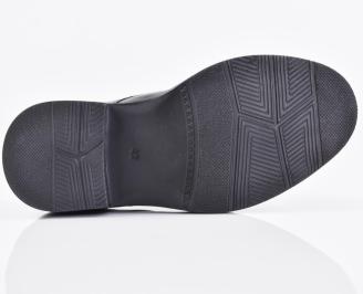 Мъжки официални обувки черни EOBUVKIBG