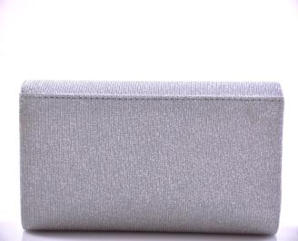 Елегантна абитуриентска чантa сребриста EOBUVKIBG