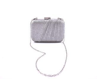 Елегантна абитуриентска чантa сребриста EOBUVKIBG