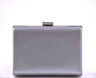 Елегантна абитуриентска чантa сребриста EOBUVKIBG