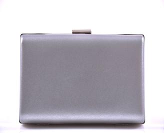 Елегантна абитуриентска чантa сребриста EOBUVKIBG