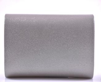 Елегантна абитуриентска чантa сребриста EOBUVKIBG