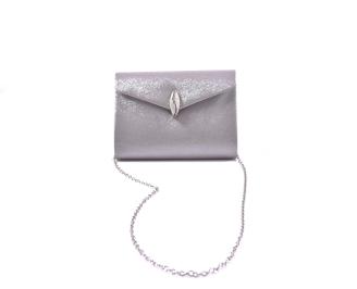 Елегантна абитуриентска чантa сребриста EOBUVKIBG