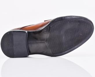 Мъжки официални обувки кафяви EOBUVKIBG