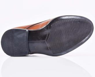 Мъжки официални обувки кафяви EOBUVKIBG