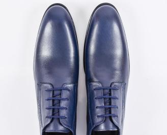 Мъжки официални обувки сини EOBUVKIBG