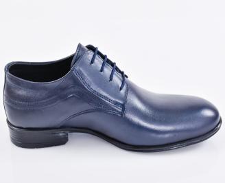 Мъжки официални обувки сини EOBUVKIBG