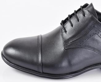 Мъжки официални обувки черни EOBUVKIBG