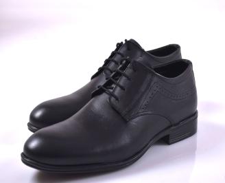 Мъжки официални обувки черни EOBUVKIBG