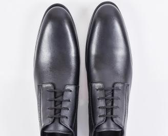 Мъжки официални обувки черни EOBUVKIBG