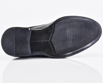 Мъжки официални обувки черни EOBUVKIBG