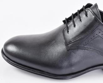 Мъжки официални обувки черни EOBUVKIBG