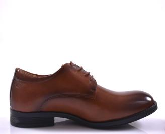 Мъжки официални обувки кафяви EOBUVKIBG