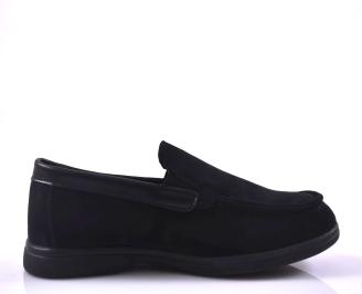 Мъжки мокасини  черни EOBUVKIBG 3