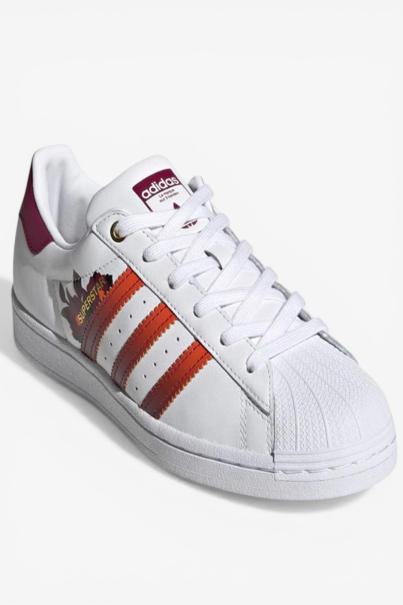 ADIDAS x Superstar Shoes White/Red