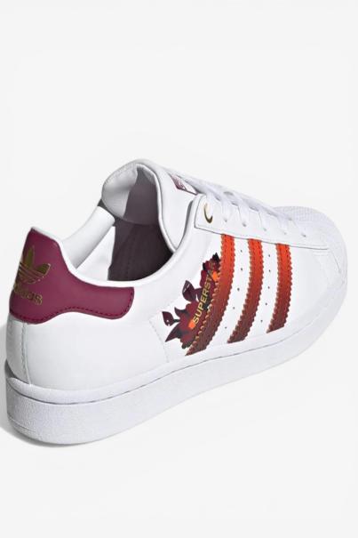 ADIDAS x Superstar Shoes White/Red