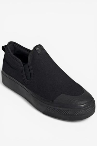 ADIDAS Originals Nizza Slip-On Shoes Black