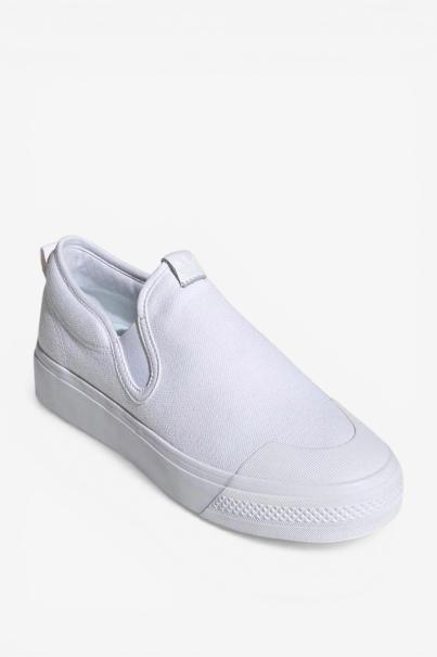 ADIDAS Originals Nizza Slip-On Shoes White