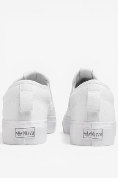 ADIDAS Originals Nizza Slip-On Shoes White