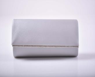 Комплект чанта и сандал сребристи EOBUVKIBG