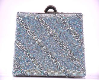 Комплект чанта и сандал сребристи EOBUVKIBG