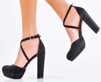 Комплект чанта и сандал черни EOBUVKIBG