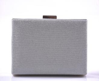 Елегантна абитуриентска чантa сребриста EOBUVKIBG