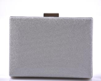 Елегантна абитуриентска чантa сребриста EOBUVKIBG