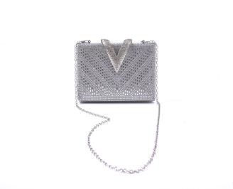 Елегантна абитуриентска чантa сребриста EOBUVKIBG