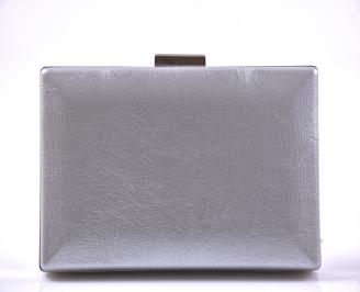 Елегантна абитуриентска чантa сребриста EOBUVKIBG