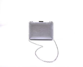 Елегантна абитуриентска чантa сребриста EOBUVKIBG