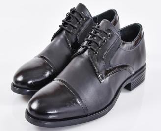 Мъжки официални обувки черни EOBUVKIBG