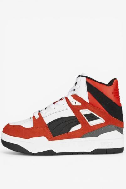 PUMA Slipstream High Heritage Shoes White/Red