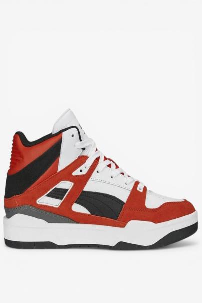 PUMA Slipstream High Heritage Shoes White/Red