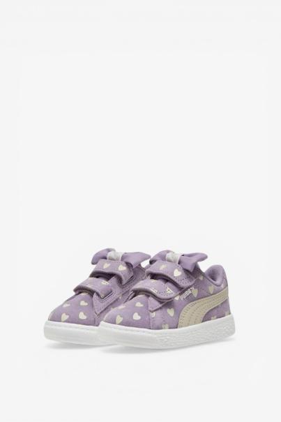 PUMA Suede Classic Re-Bow Shoes Purple