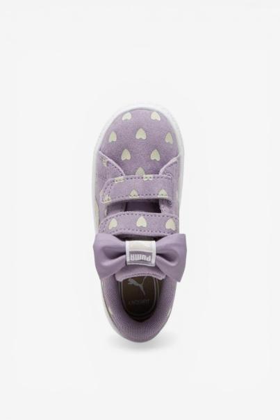 PUMA Suede Classic Re-Bow Shoes Purple