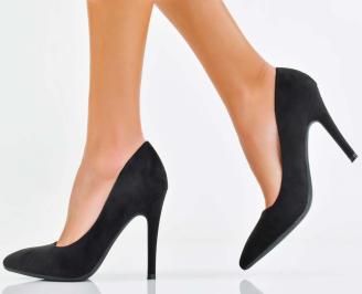 Дамски елегантни обувки черни ЕОBUVKIBG