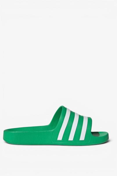 ADIDAS Adilette Aqua Slides Vivid Green