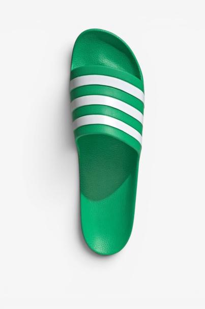 ADIDAS Adilette Aqua Slides Vivid Green