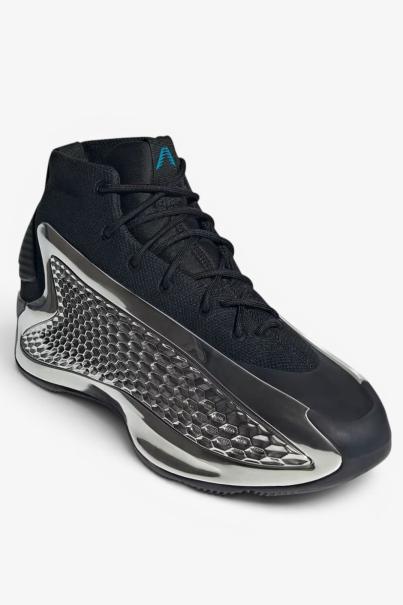 ADIDAS Chrome Anthony Edwards Mid 1 Shoes Black 3