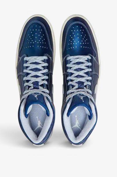 NIKE Air Jordan 1 Mid SE Blue/White