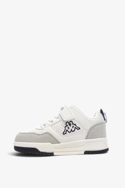 KAPPA Logo Manis EV Kid Jr White/Gray