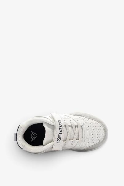 KAPPA Logo Manis EV Kid Jr White/Gray