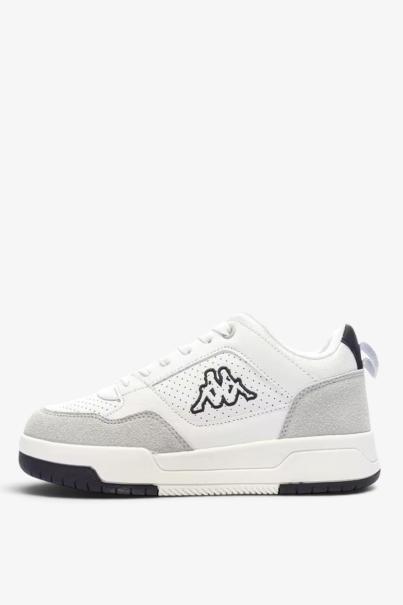 KAPPA Logo Manis Kid Jr White