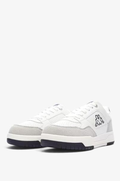 KAPPA Logo Manis Kid Jr White