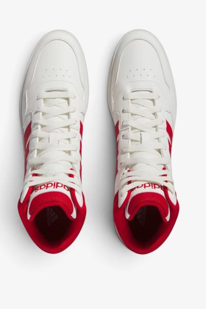 ADIDAS Hoops 3.0 Mid Classic Vintage White/Red