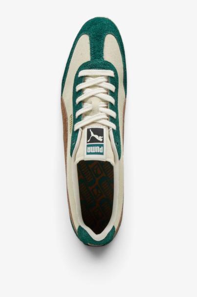 PUMA Arizona Suede Frosted Ivory White/Green