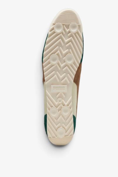 PUMA Arizona Suede Frosted Ivory White/Green